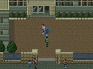 
											School entrance