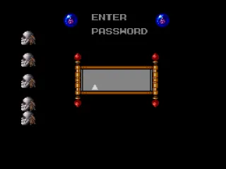 
											Password screen