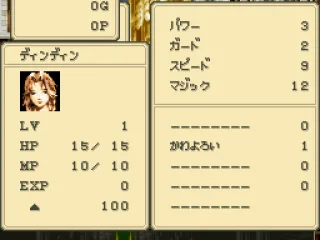 
											Character information