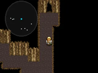 
											In a cave