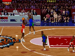 
											Scottie Pippen goes for three