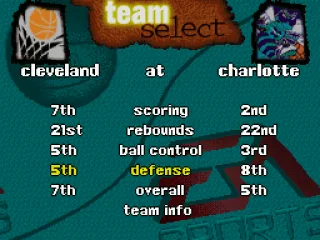 
											Team selection