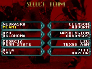 
											Select team