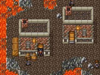 
											A lava city