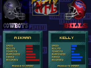 
											Comparing quarterbacks