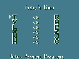 
											Today's games during a pennant race
