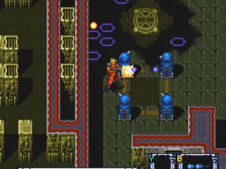 
											Attacking a ring of turrets
