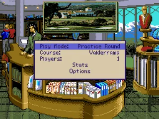 
											The pro shop - main menu