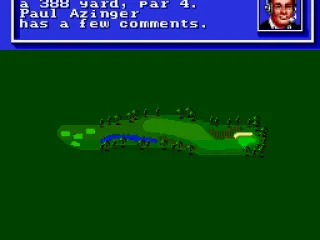 
											Overview of the first hole