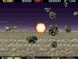 
											Loads of enemies right from the start...