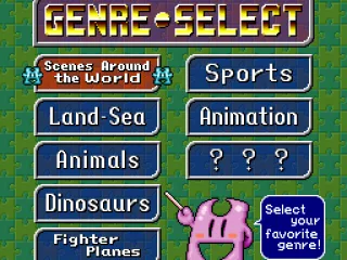 
											Genre select