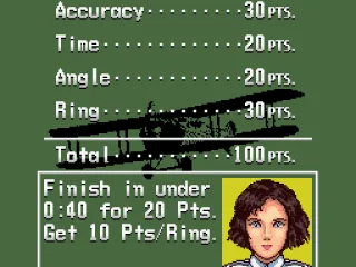 
											Scoring explained, on every mission you can earn 100 points by: 1. performing the mission objective (like going through a series of rings), 2: performing your task within a certain time and 3: executing an accurate and controlled landing.