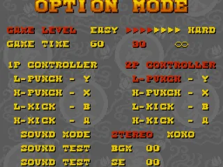 
											Options