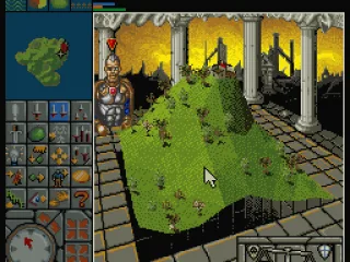 
											The game interface.