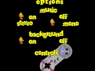 
											Options menu