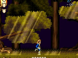
											The life bar is in the upper left corner