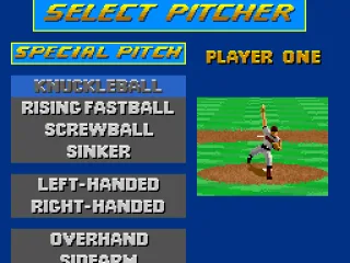 
											Pitcher options