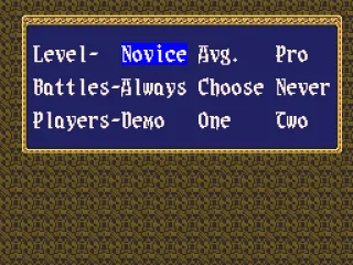 
											Options