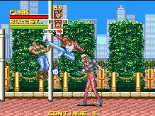 
											Beating 'em up