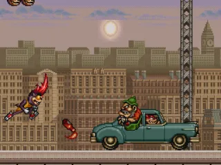 
											Trying to reach Don Garcia's car before sunset.