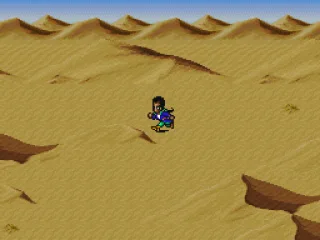 
											The game will take you to deserts...