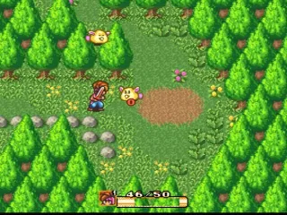 
											Fighting some nasty things among the bushes