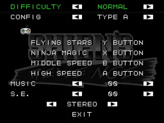 
											Options menu