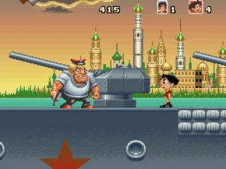 
											Fighting Russian seamen on a battleship.