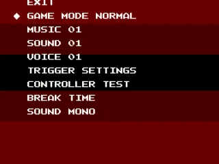 
											Options menu