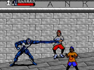 
											Venom's moves are identical to Spidey's, but with different art.