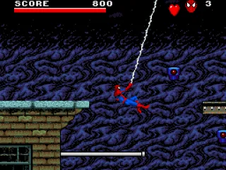
											Spiderman swinging