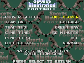 
											Football options