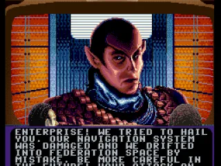 
											Talking to a Romulan