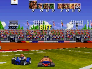 
											Soccer mode, where it's all against all in the fight for the ball