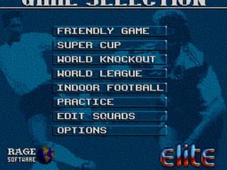 
											Game selection