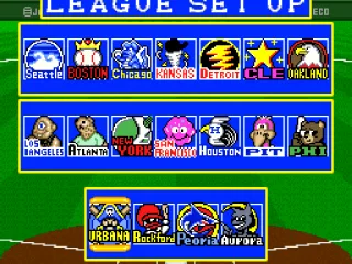 
											League setup