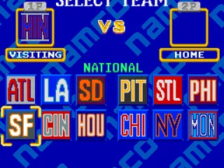 
											National league teams