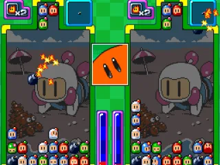 
											A lit bomb falling