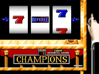 
											Pulling the handle on a slot machine