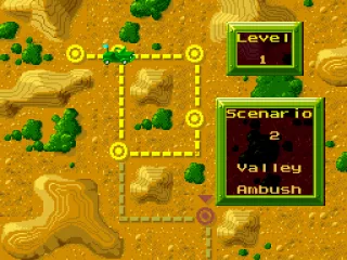 
											Scenario selection