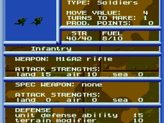 
											Unit's stats