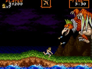 
											Facing the first boss - in underwear