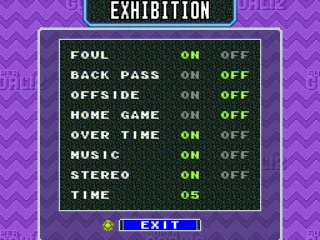 
											Exhibition options