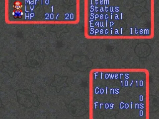 
											Status screen