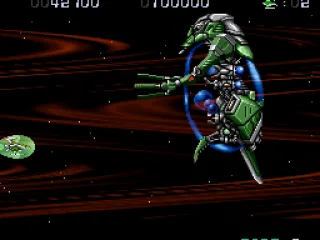 
											An end of level boss known as Bio Hazard