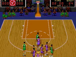 
											Crowded court