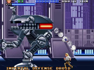 
											An unfriendly droid.