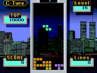 
											Tetris - C Type. Level 15.