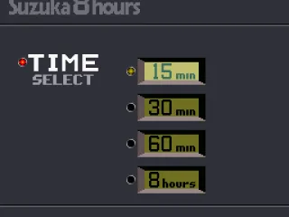
											Select the race time.