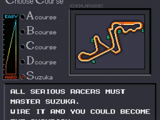 
											The hardest course available: Suzuka